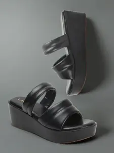 Lavie Open Toe Platform Heels