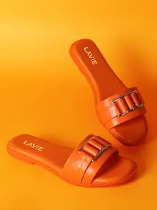 Lavie No Back Strap Open Toe Flats