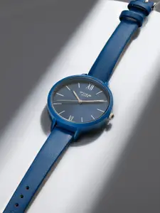 Sonata Poze Women Leather Straps Analogue Watch SP80075KL02W