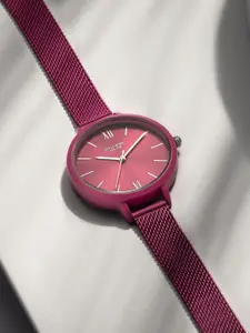 Sonata Poze Women Bracelet Style Straps Analogue Watch SP80075KM01W