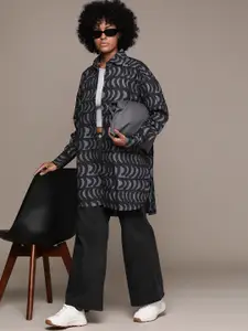 Roadster Women Abstract Printed Longline Casual Shirt