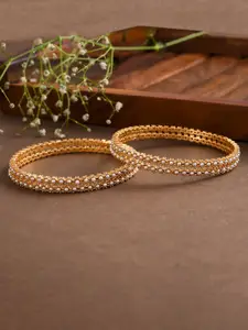 Designbox Set Of 4 Artificial Beads Bangles