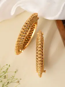 Designbox Set Of 2 Pacheli Bangles