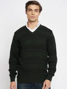 Duke Striped Acrylic Pullover Sweater