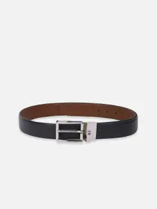 Louis Philippe Men Textured Leather Formal Belt