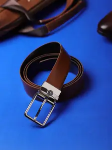 Louis Philippe Men Leather Formal Belt