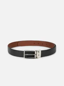 Louis Philippe Men Textured Leather Formal Belt