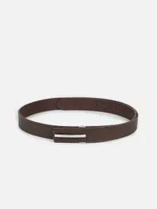 Louis Philippe Men Textured Leather Formal Belt