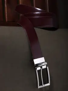 Louis Philippe Men Leather Formal Belt
