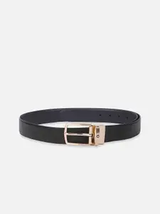 Louis Philippe Men Textured Leather Formal Belt
