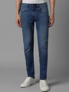 Louis Philippe Jeans Men Slim Fit Pure Cotton Light Fade Jeans