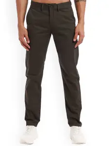 Banana Club Men Mid-Rise Slim Fit Cotton Chinos Trousers