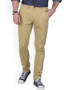 USMC Men Comfort Slim Fit Easy Wash Cotton Chinos Trousers