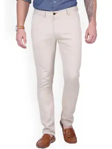 USMC Men Comfort Slim Fit Easy Wash Cotton Chinos Trousers