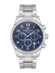 Daniel Klein Exclusive Men Bracelet Style Straps Chronograph Analogue Watch DK.1.13637-3