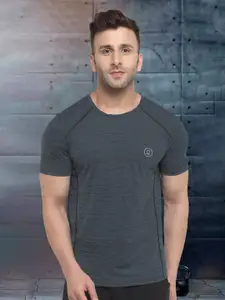 CHKOKKO Raglan Sleeves Dry Fit Sports T-Shirt