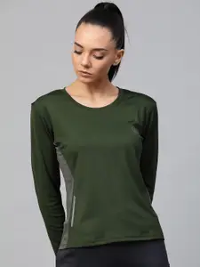 CHKOKKO Colourblocked Sports T-shirt