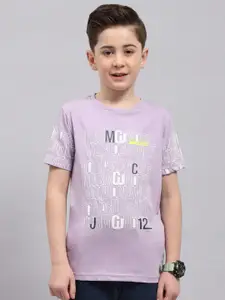 Monte Carlo Boys Typography Printed T-shirt
