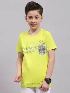 Monte Carlo Boys Typography Printed T-shirt