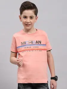 Monte Carlo Boys Typography Printed T-shirt