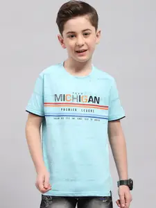 Monte Carlo Boys Typography Printed T-shirt