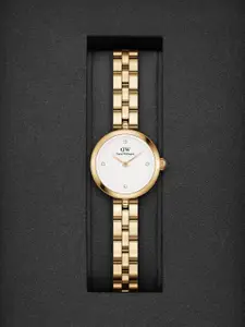 Daniel Wellington Women Embellished Dial Reset Time Analogue Watch DW00100715K