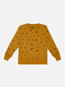 Bodycare Kids Girls Conversational Printed Cotton Pullover Sweatshirt