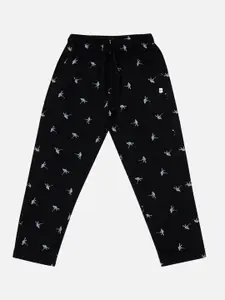 Bodycare Boys Printed Cotton Mid Rise Joggers