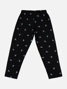 Bodycare Boys Printed Mid Rise Cotton Track Pants