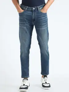 Flying Machine Men Tapered Fit Heavy Fade Stretchable Jeans