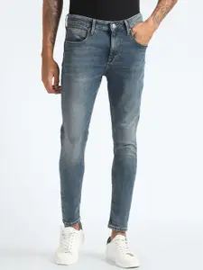 Flying Machine Men Skinny Fit Heavy Fade Stretchable Jeans