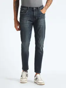 Flying Machine Men Tapered Fit Light Fade Clean Look Stretchable Jeans