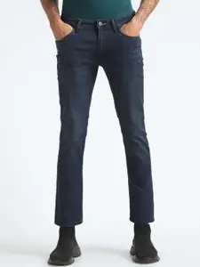 Flying Machine Men Tapered Fit Clean Look Stretchable Jeans