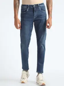 Flying Machine Men Tapered Fit Light Fade Clean Look Stretchable Jeans