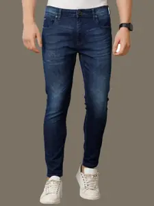 Voi Jeans Men Comfort Skinny Fit Light Fade Stretchable Jeans