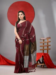 Arhi Striped Pure Cotton Saree