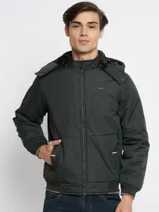 Duke Long Sleeves Hood Bomber Jacket