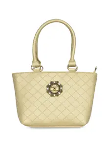 ESBEDA PU Swagger Satchel with Quilted