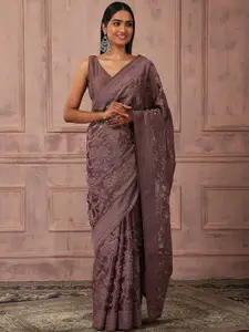 Indya Luxe Embellished Organza Ready to Wear Saree