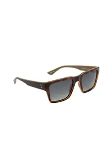 OPIUM Men Rectangle Sunglasses With Polarised and UV Protected Lens OP-10158-C02-54