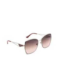 OPIUM Women Butterfly Sunglasses with UV Protected Lens-OP-10191-C04-60