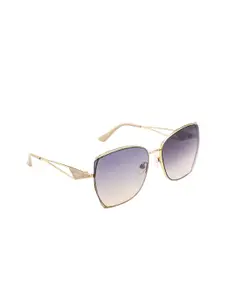 OPIUM Women Butterfly Sunglasses with UV Protected Lens OP-10191-C03-60