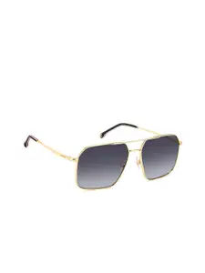 Carrera Men Square Sunglasses with UV Protected Lens 206763J5G599O