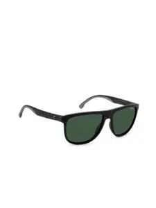 Carrera Men Rectangle Sunglasses with UV Protected Lens 20582300358UC