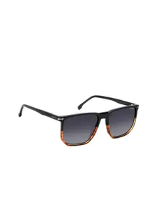 Carrera Men Rectangle Sunglasses with UV Protected Lens 206727WR7589O