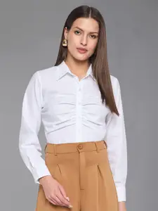 Martini Spread Collar Smart Cotton Formal Shirt