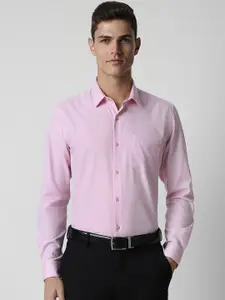 Peter England Spread Collar Formal Shirt