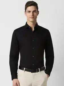 Peter England Elite Spread Collar Pure Cotton Formal Shirt