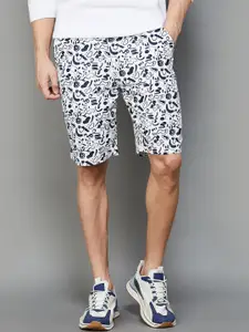 Fame Forever by Lifestyle Men Floral Printed Mid-Rise Cotton Shorts