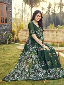 Mitera Floral Printed Ready To Wear Arani Saree